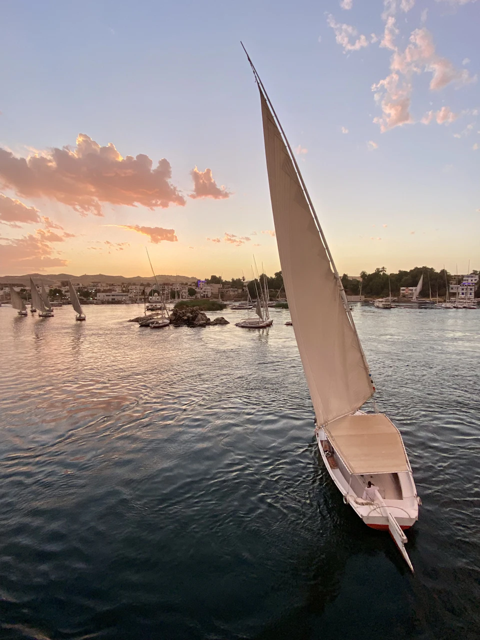 Night Felucca in Aswan